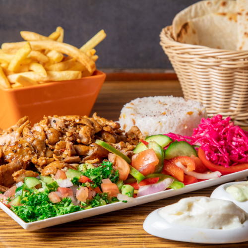 Chicken  Shish Double Plate